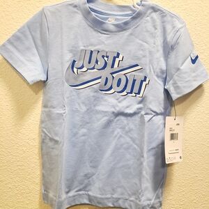 Nike Kids Sky Blue Just Do It Tee